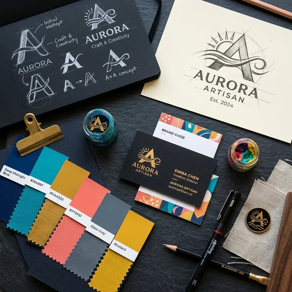Identidade visual e logotipo